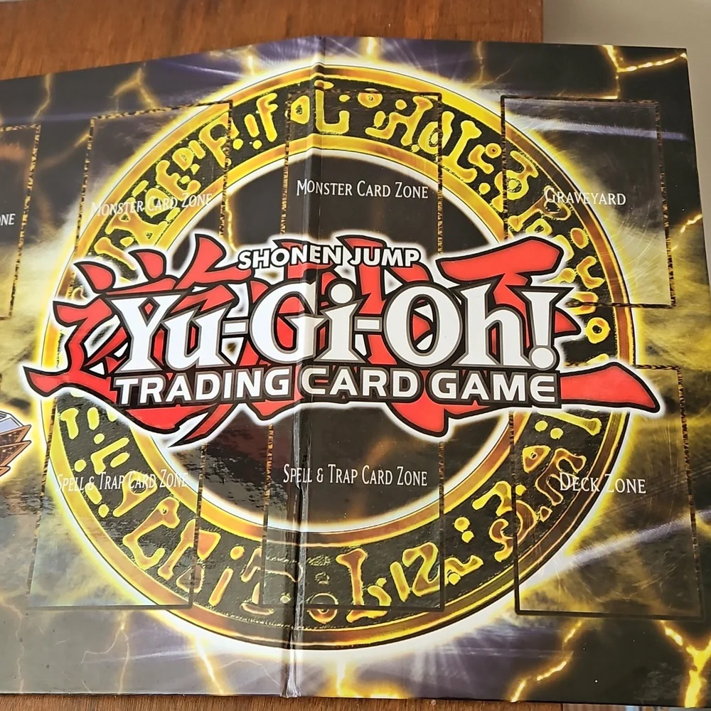 Vintage Yu-Gi-Oh Trading Card Game Play Mat board Shonen Yugi Muto Wheeler 1996